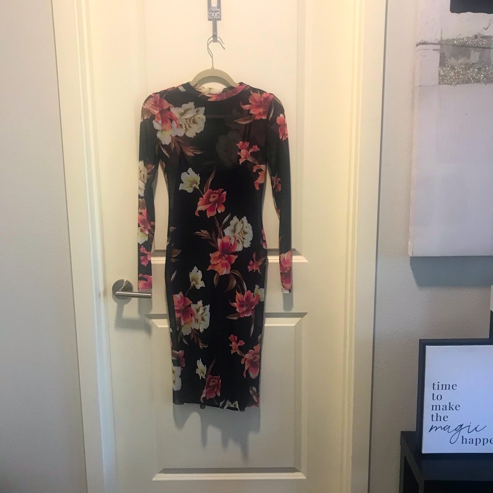 Cute Floral Sheer AFRM Dress